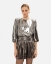 Picture of SILVER MINI DRESS