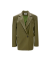 Picture of MEN'S OLIVE FAUX LEATHER BLAZER